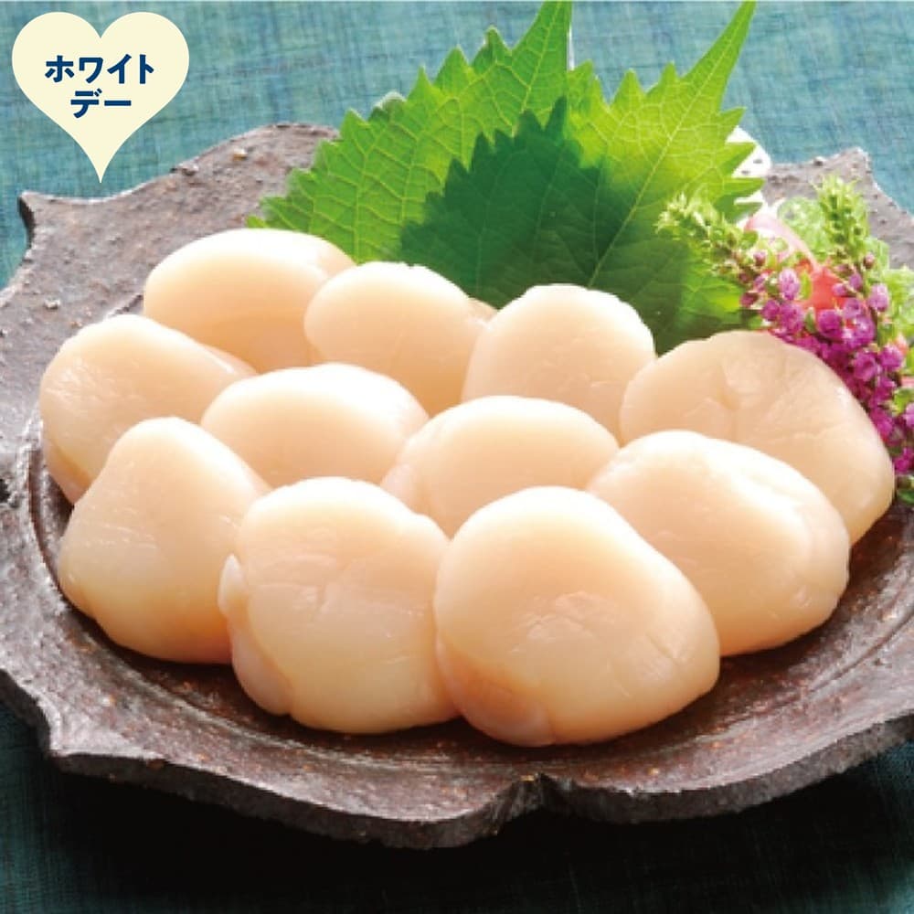 30-136 【ホワイトデー】オホーツク産ほたて貝柱1kg